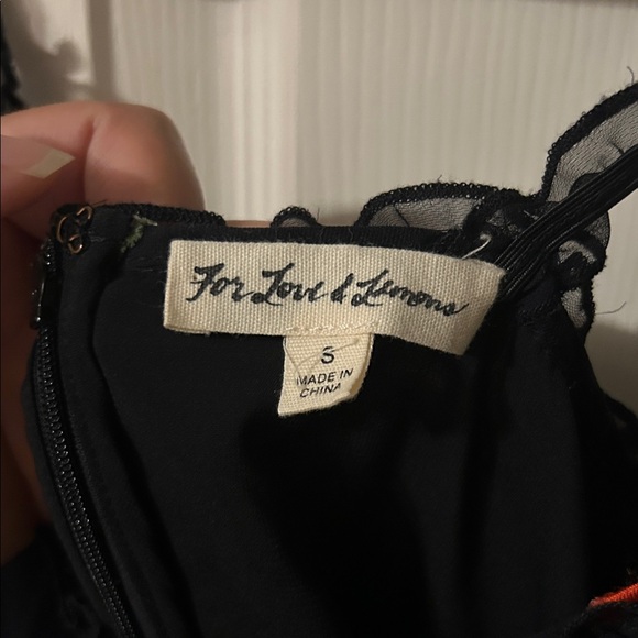 For Love and Lemons Cherry Print Mini Dress - Picture 7 of 7